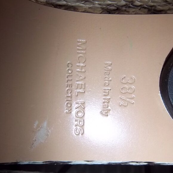 Michael Kors Lace Up Leg Flats Size38.5 - Picture 7 of 7